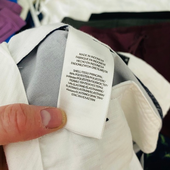 RLX Ralph Lauren Golf Performance Blue with Grasshopper Print Shorts Size 36x10 - Picture 2 of 5